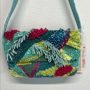 🌈 Vibrant Beaded Bag 🌈